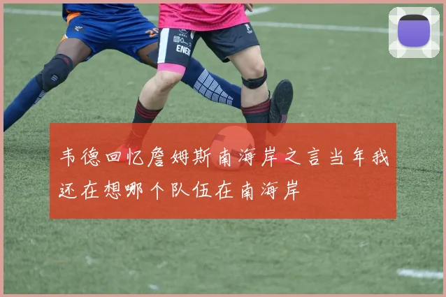 韦德回忆詹姆斯南海岸之言当年我还在想哪个队伍在南海岸